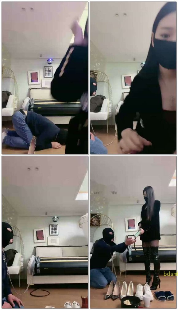 【仙女殿下】随意调教锁奴