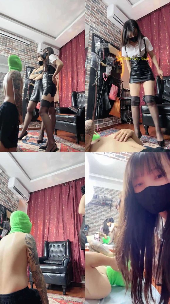【小野喵】和妈妈玩狗