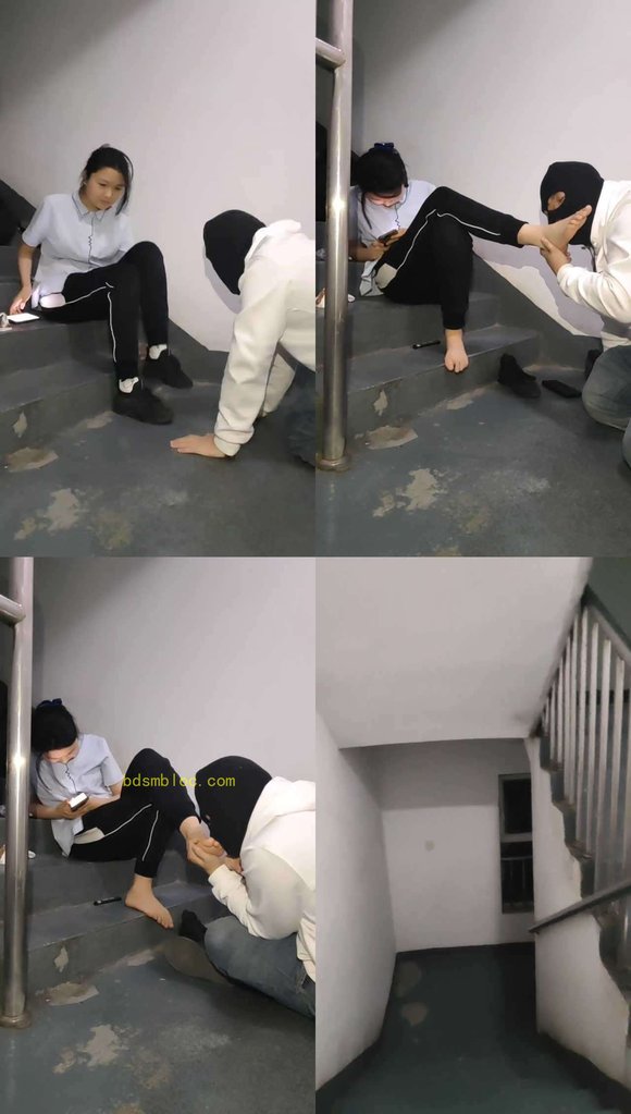 【樱樱】职高女生楼道虐老师狗【下】