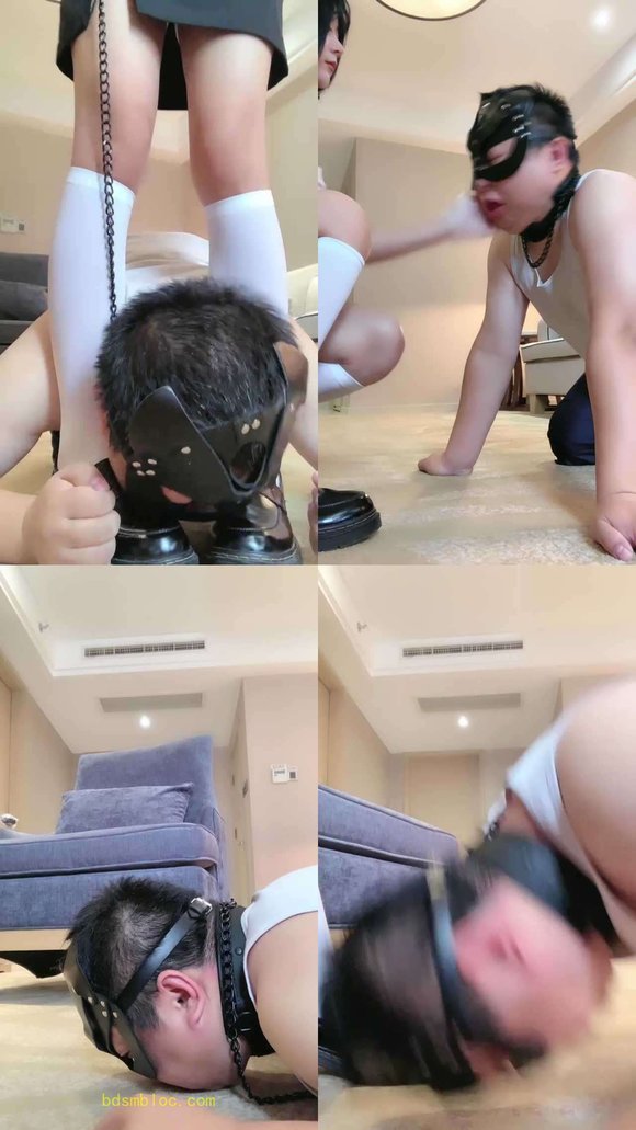 【维妮】丝袜圣水恋足赏赐贱狗