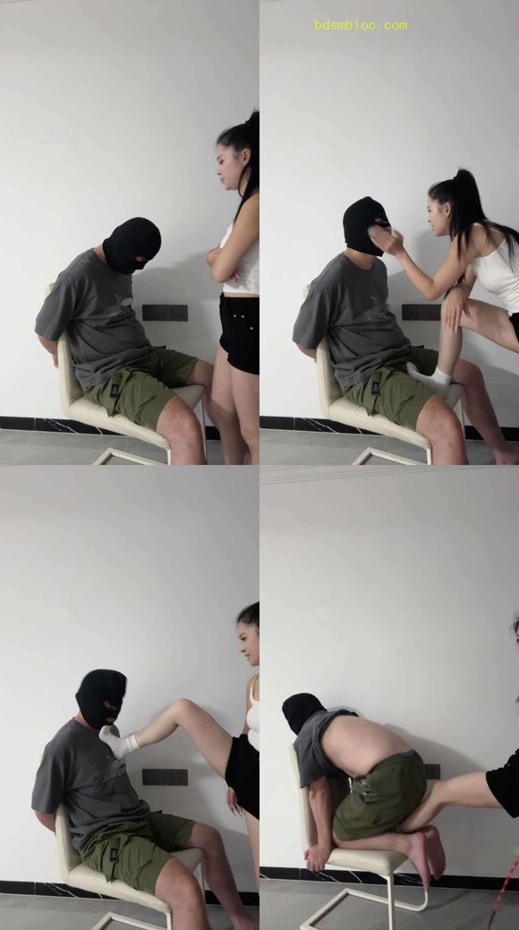 【辣辣bb】吊带女神白袜严刑逼供