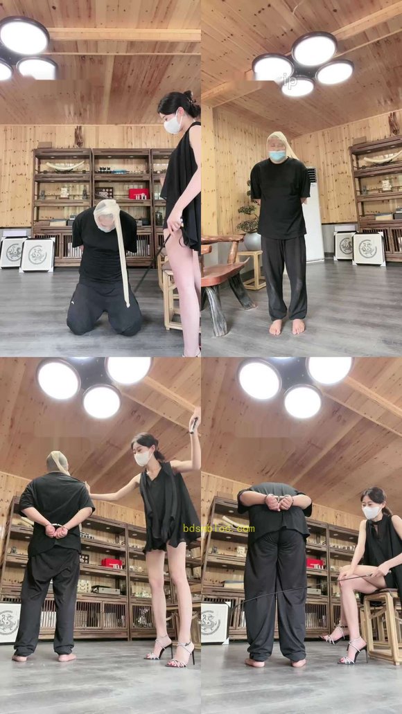 【沅芷】高跟踩狗爪/长教鞭鞭打/手铐反绑