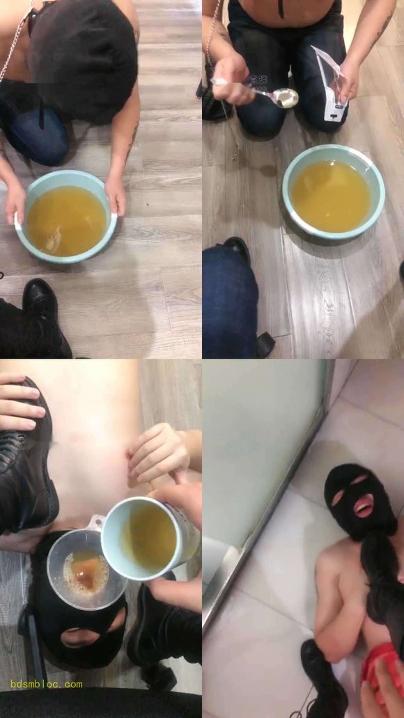 【南京清月】强迫闻臭袜-喝一大盆圣水