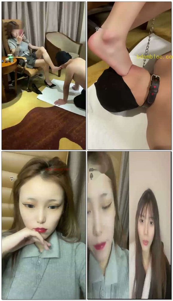 【伊伊S】日常伺候舔脚+口水+酸奶