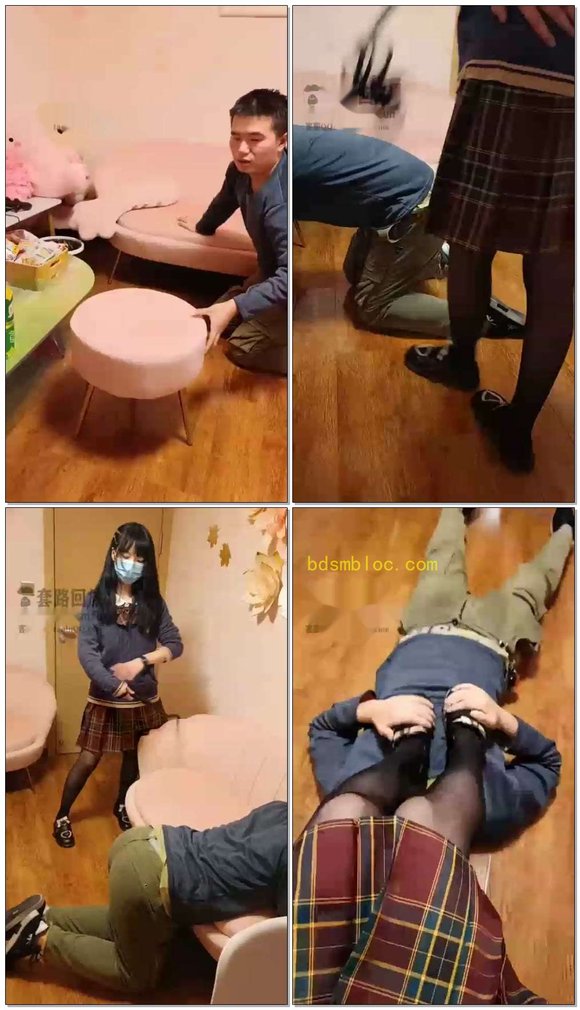 【第一帅男神】暗访女仆店：被女仆抽耳光鞭打踩踏踢档