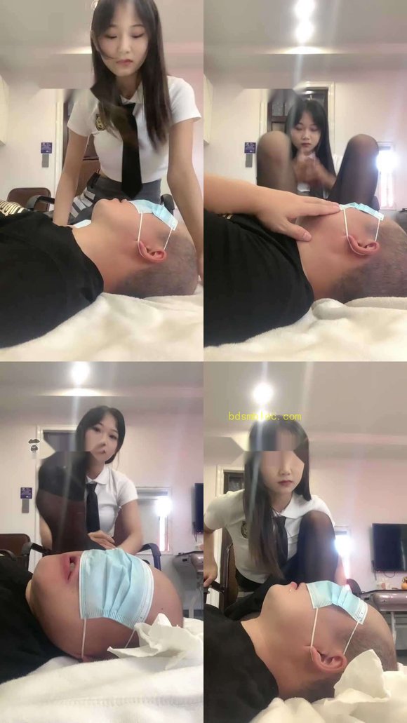 【精神小妹】学生s黑丝口水专场