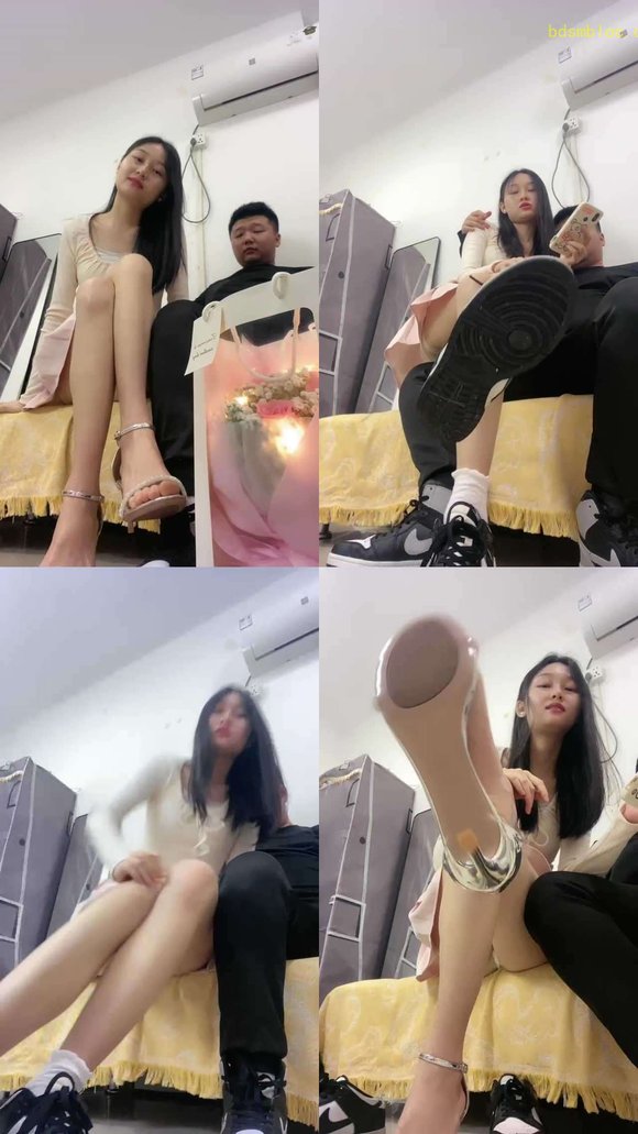 【艾莉】情侣主第一视角调绿帽