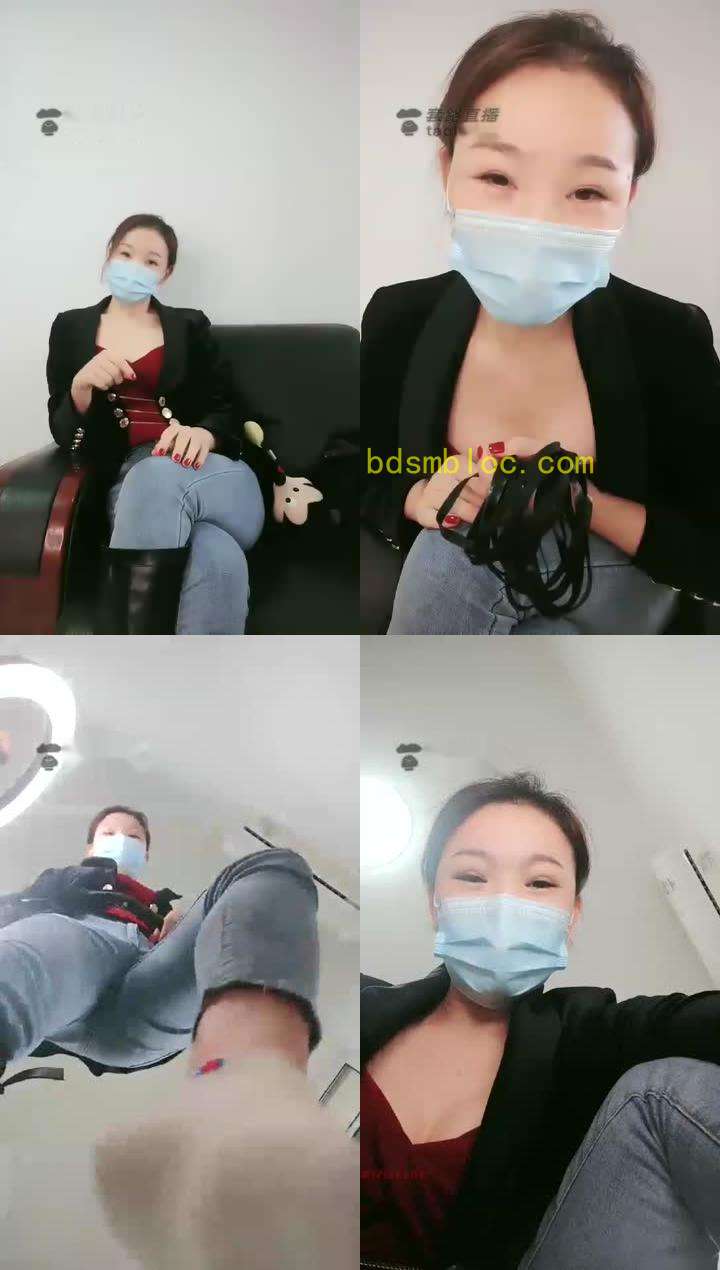 【暖狐S】骑士靴胯下之辱，第一视觉棉袜裸足