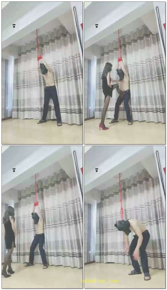 【妖妖女王】踢裆专场对付裆痒的就应该狠狠的