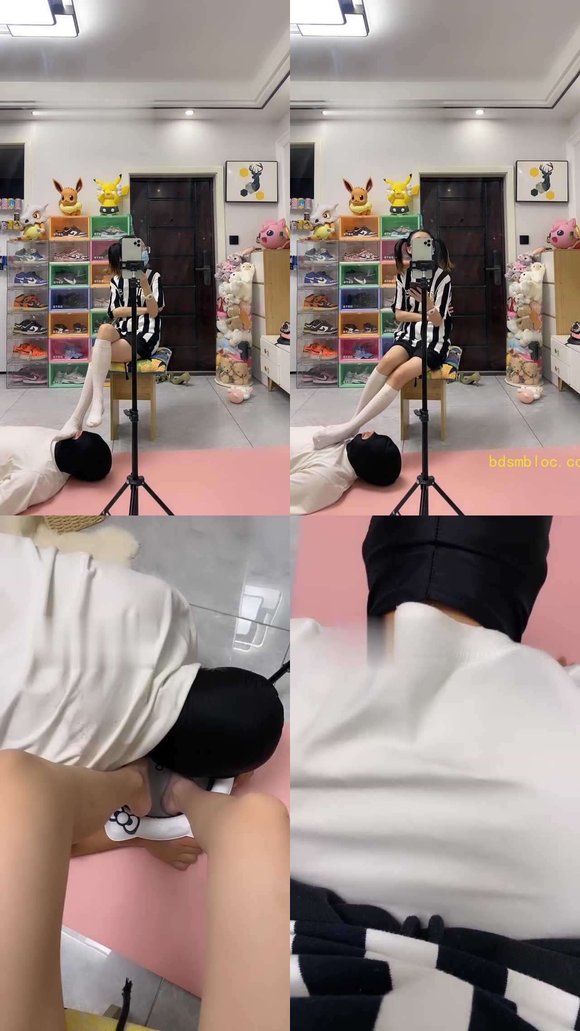 【小月神】当脚垫的幸福生活