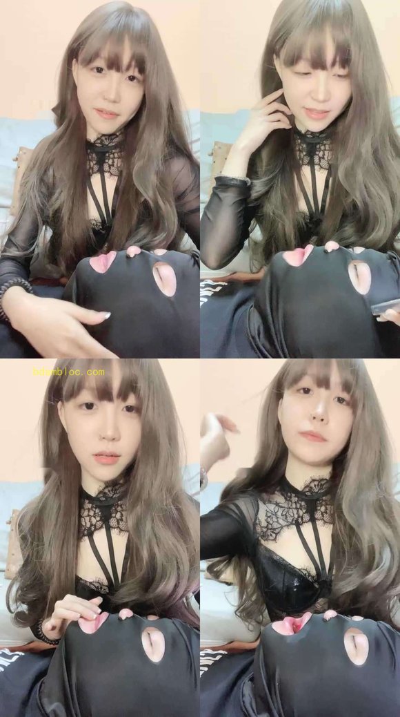 【鹿可】性感女神近距离喂口水