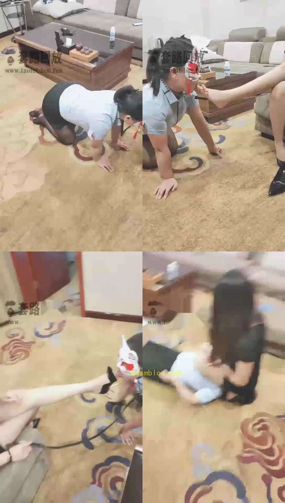 【胭脂泪痕M】给漂亮主人舔脚