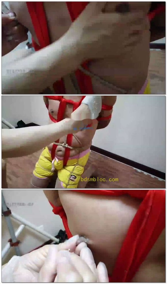 【傲视之巅·雪瑶】捆绑虐乳穿刺【16分钟】【艾踩】