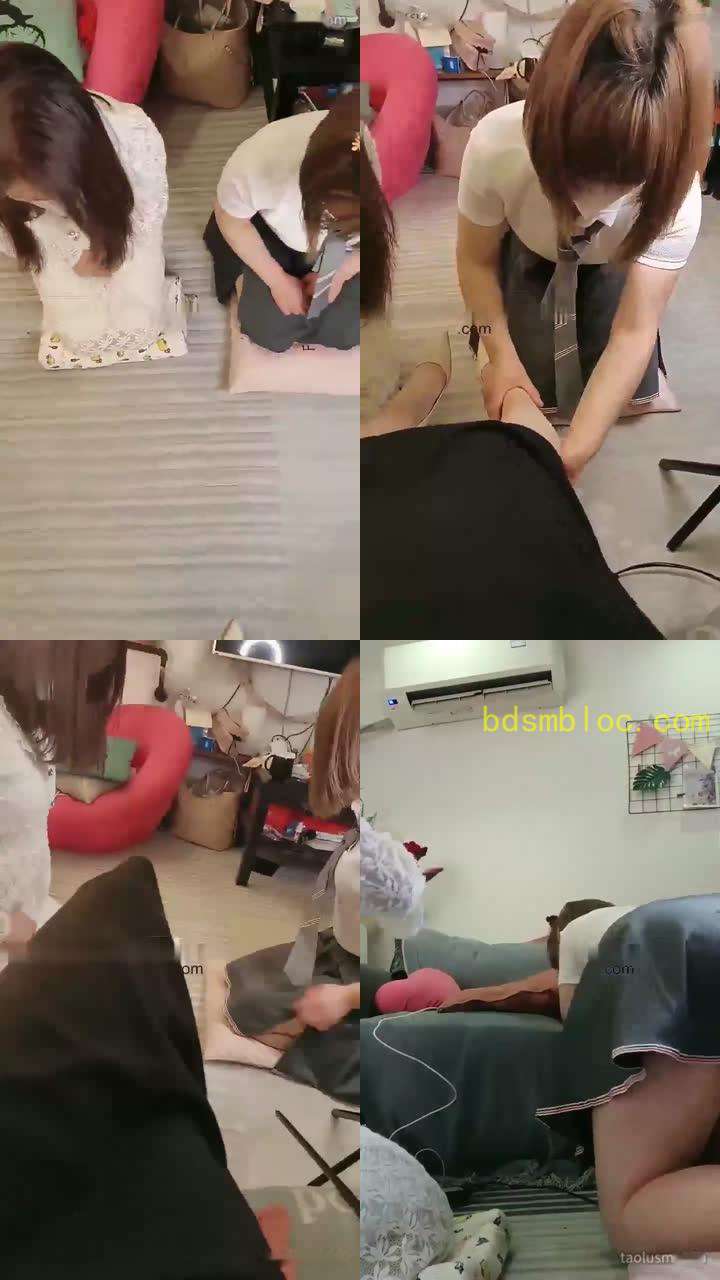 【咩祖】培训2个小女奴
