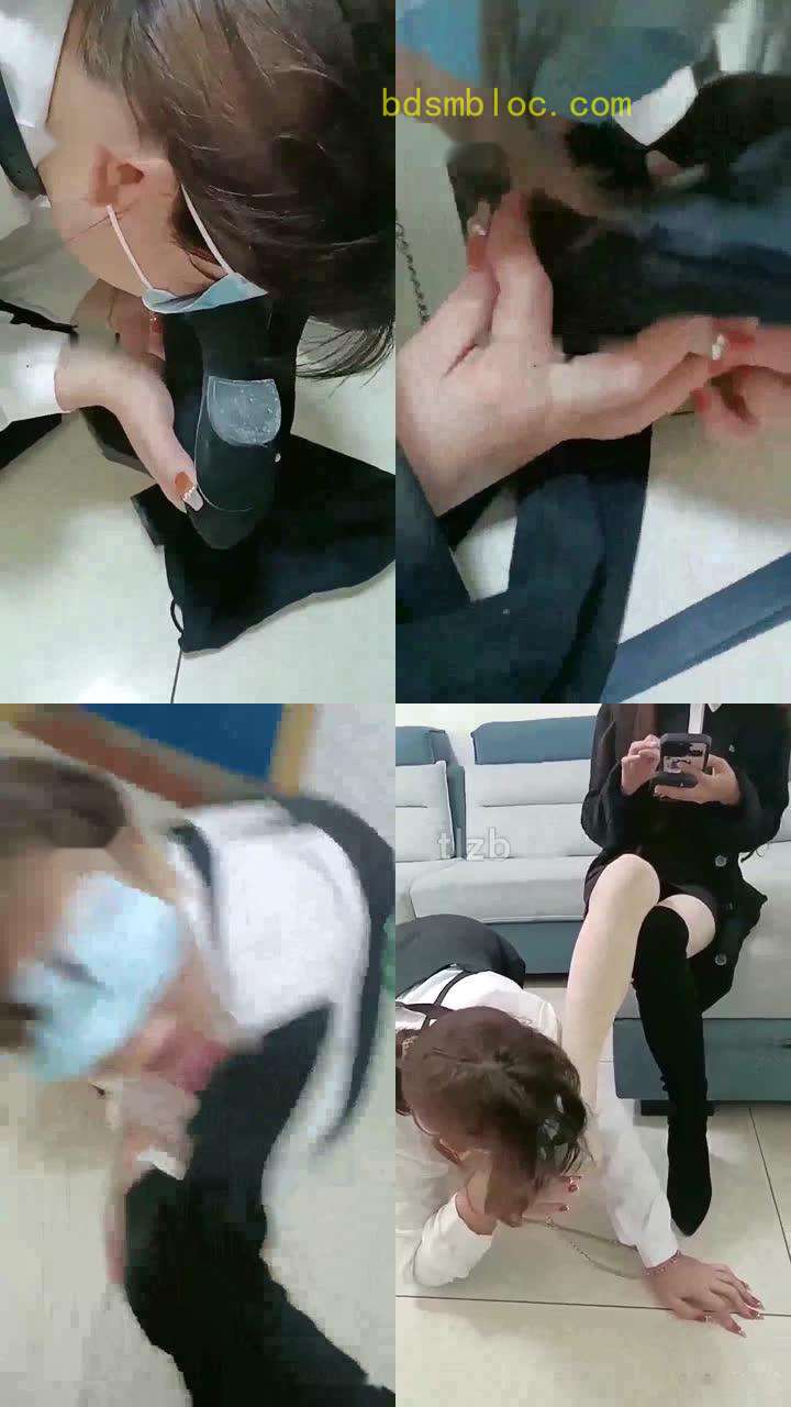 【爱可呀】班花来家里玩小黄