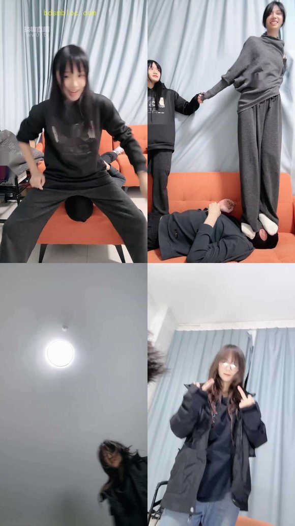 【猴歌】第一视角姐三姐妹调教