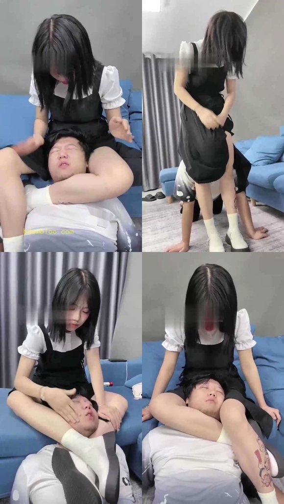 【茜茜S】萝莉主腿绞窒息【完整版】