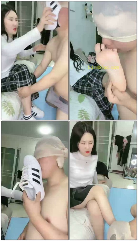 【姬皇大人】圆头鞋白袜脚崇拜【36分钟】【普清】