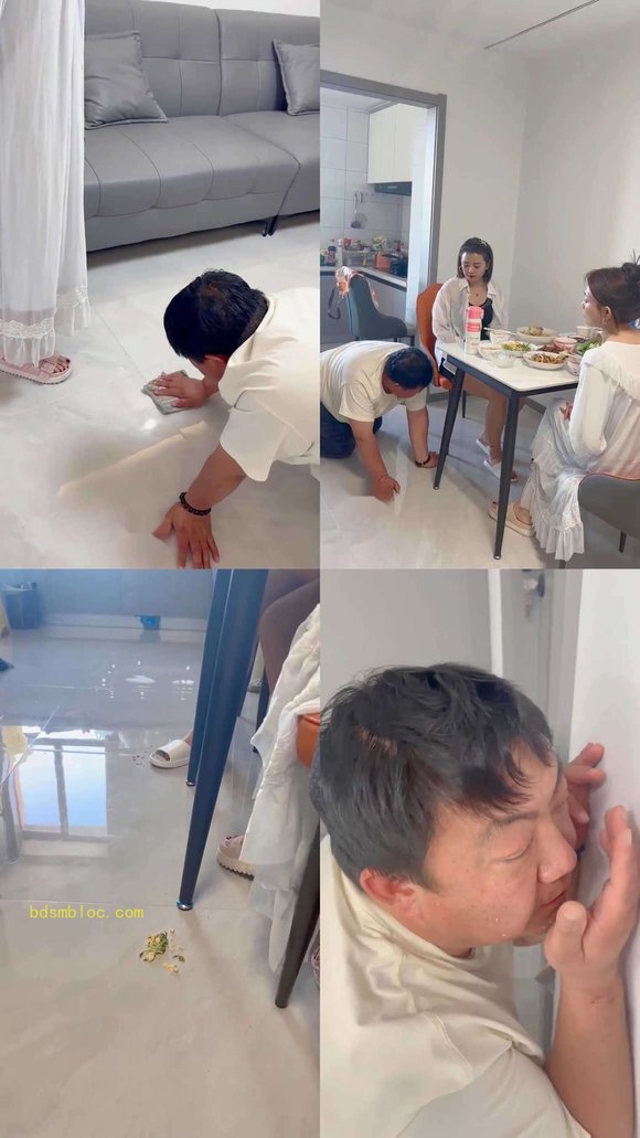 【冷月S】闺蜜来家中做客惩罚家奴罚跪吃呕吐物