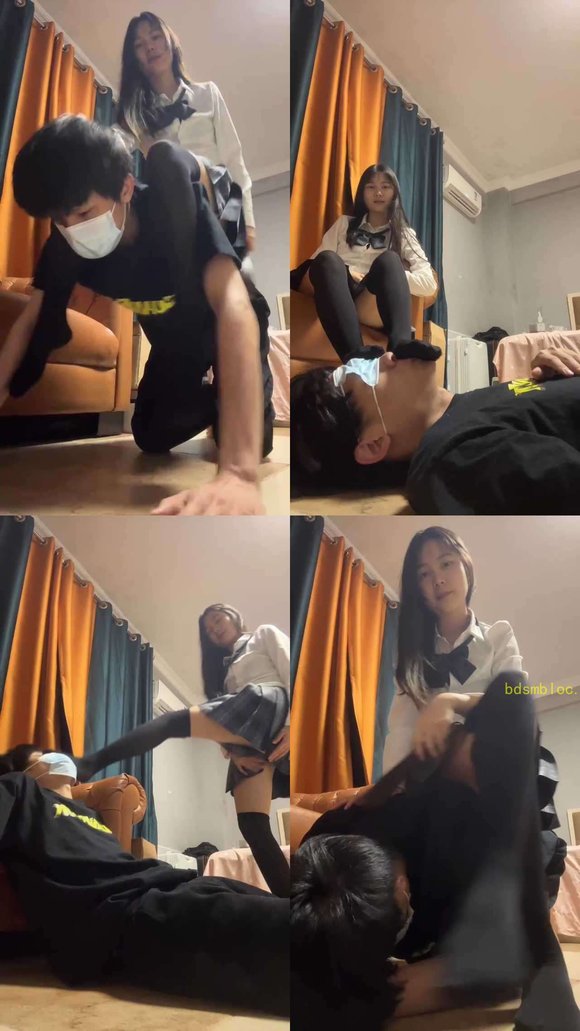 【诗诗情侣】学生洛丽塔-人体摇摇马