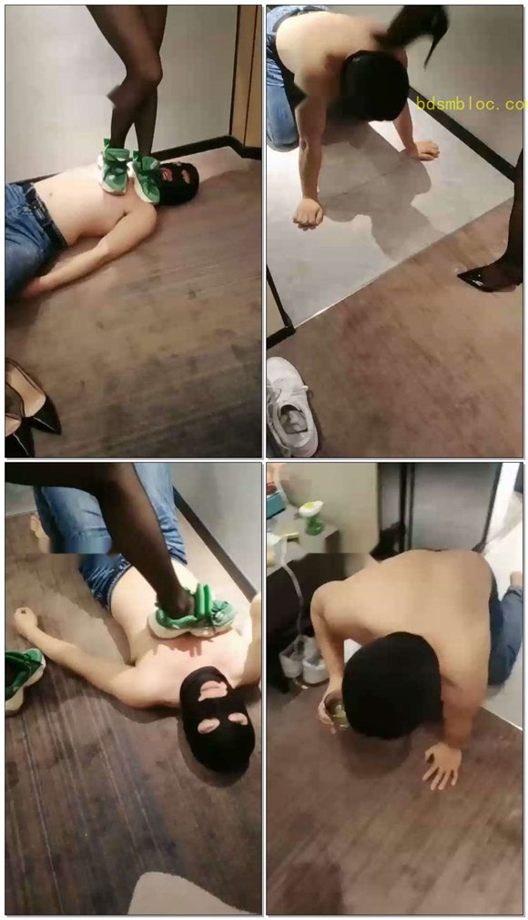 【丹祖宗】重度踩踏，口水，耳光，圣水，深喉，踩食物