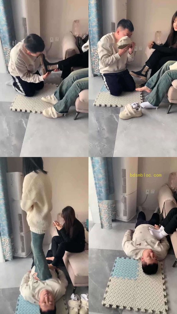【精神小妹】约会前羞辱清理工具