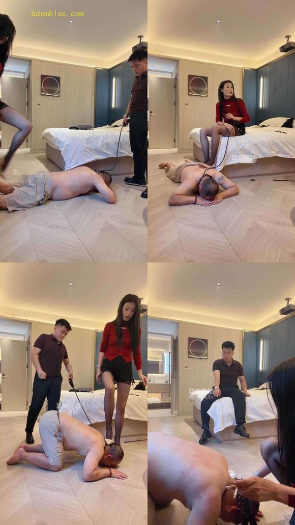 【可可夫妻s】可可情侣主强制小矮奴刑马桶