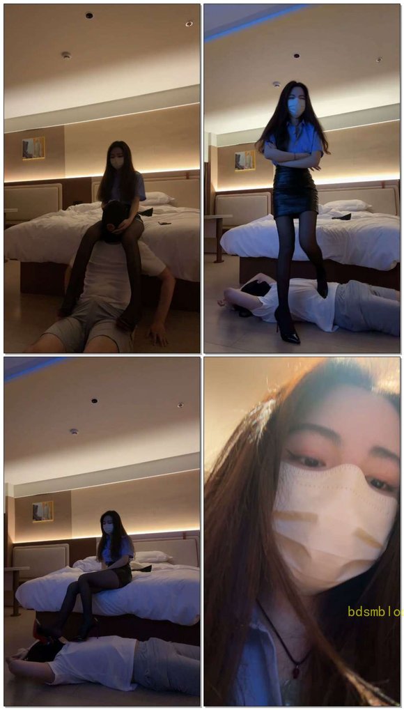 【御妍S】TJ女警黑丝诱惑蒙眼罪犯玩弄