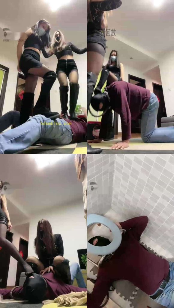 【苏州十三姨S】三主惩罚偷衣狗做共用厕所