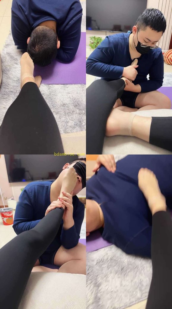 【埋汰】家奴肉丝脚狂舔【下】