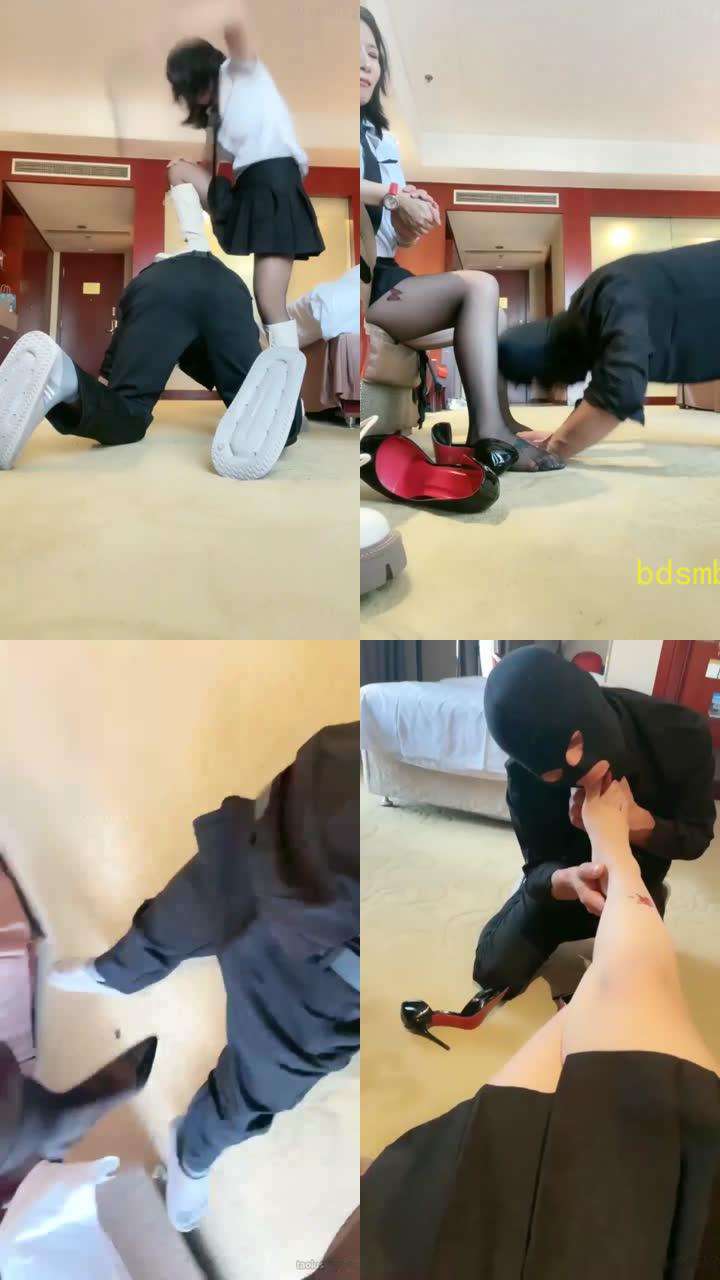 【妲己】TJ踢裆，骑马，鞭打，收拾跑骚狗