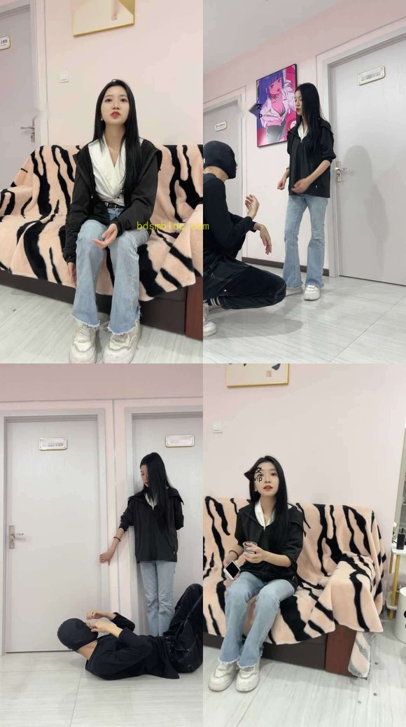 【狗哥】素人S夜跑后小白鞋白袜虐