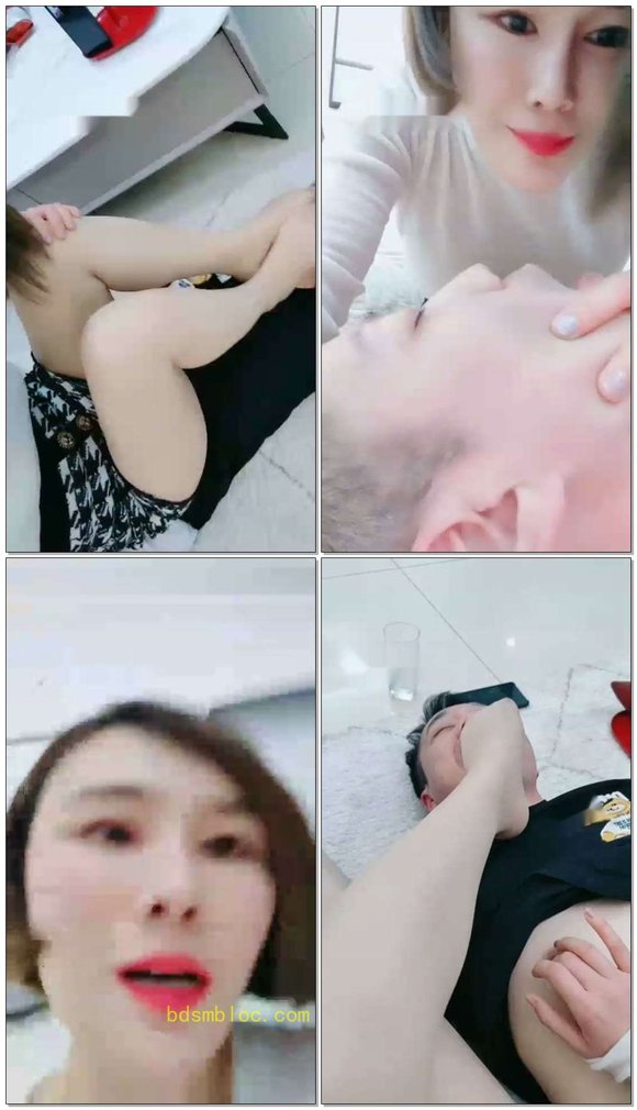 【美丝大】和闺蜜视频差辱贱狗重度耳光极限口水差辱
