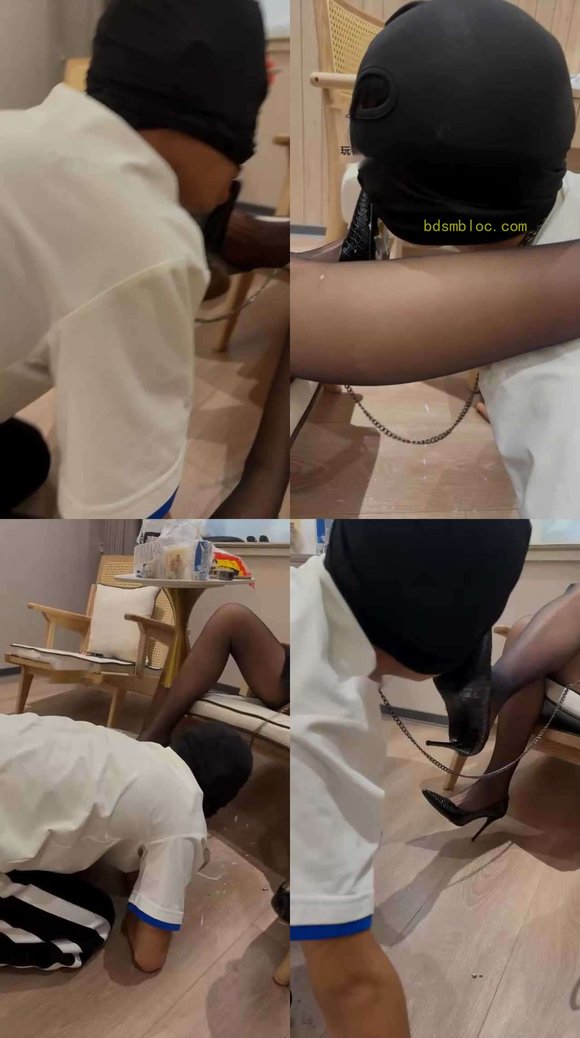 【赵奈奈】舔臭鞋/闻圣水/鞋底泥巴舔