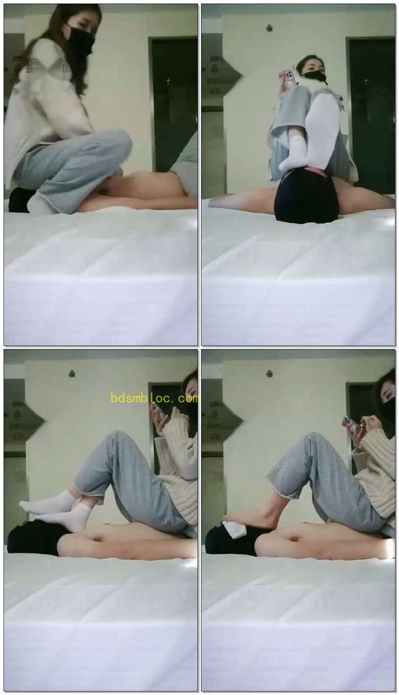 【晨希S】玩个坐垫狗奴踩踩狗脸