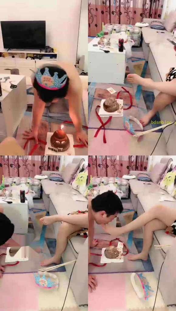 【楚楚】足喂食