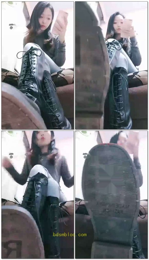 【微莱S】全程羞辱压榨，居高临下的靴底