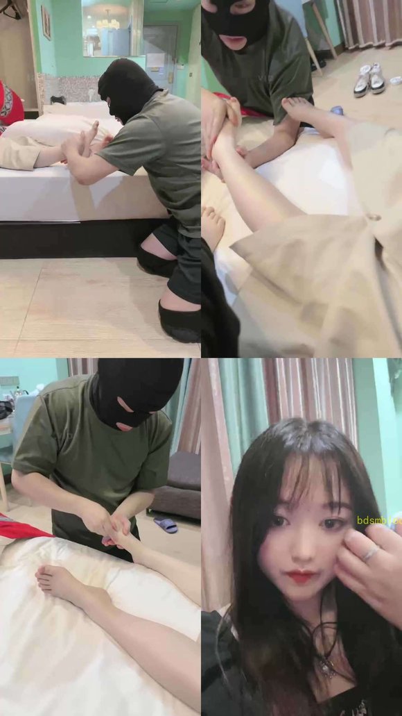 【黑兔S】双S-下跪伺候我和素人闺蜜-气味训练【下】
