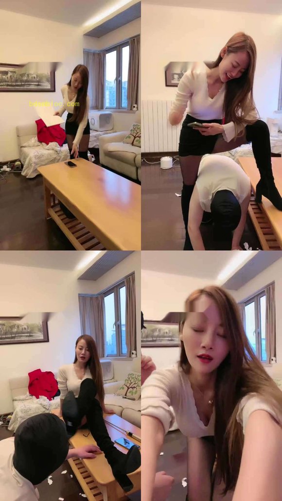 【一嬛】长靴黑丝诱废物狗