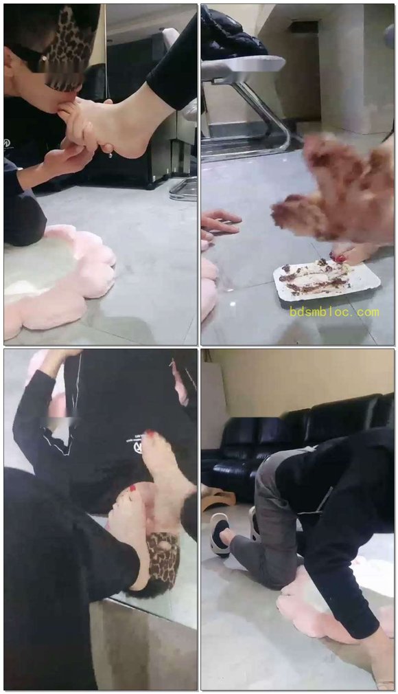 【微希深圳罗湖】第一视角裸足舔脚喂食