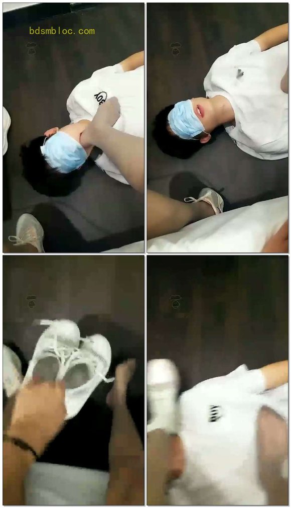 【婉梦S】原味灰丝调教学生狗