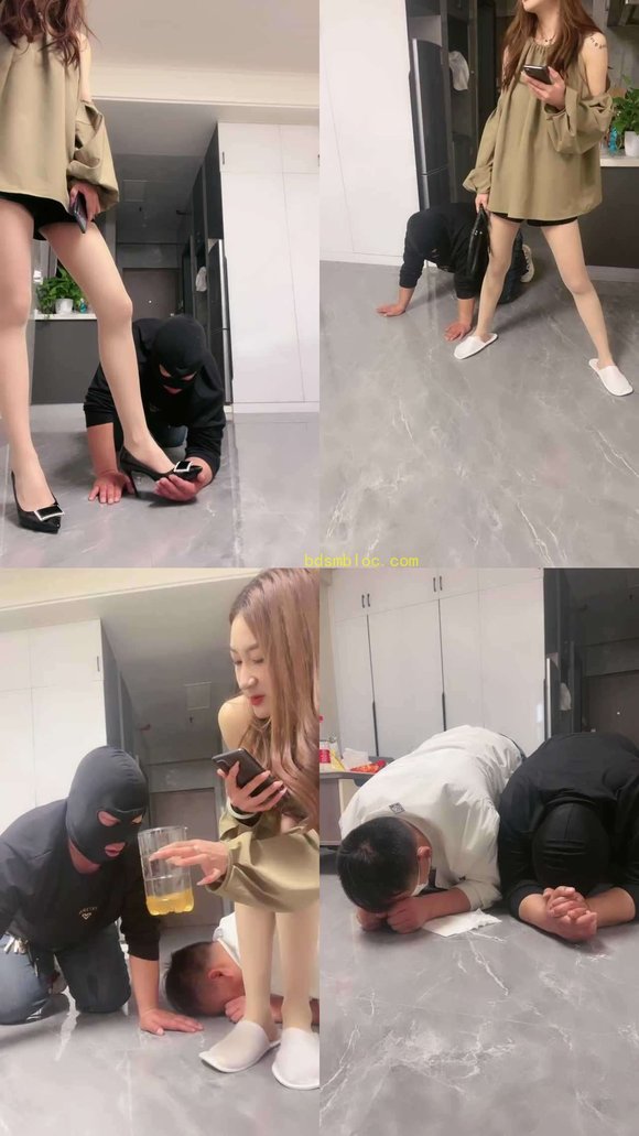 【惜沫】姐姐欺负两狗弟弟/转胯/圣水舔脏鞋
