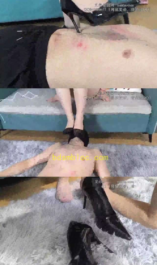 【稚主KK】高跟肉丝 虐私奴