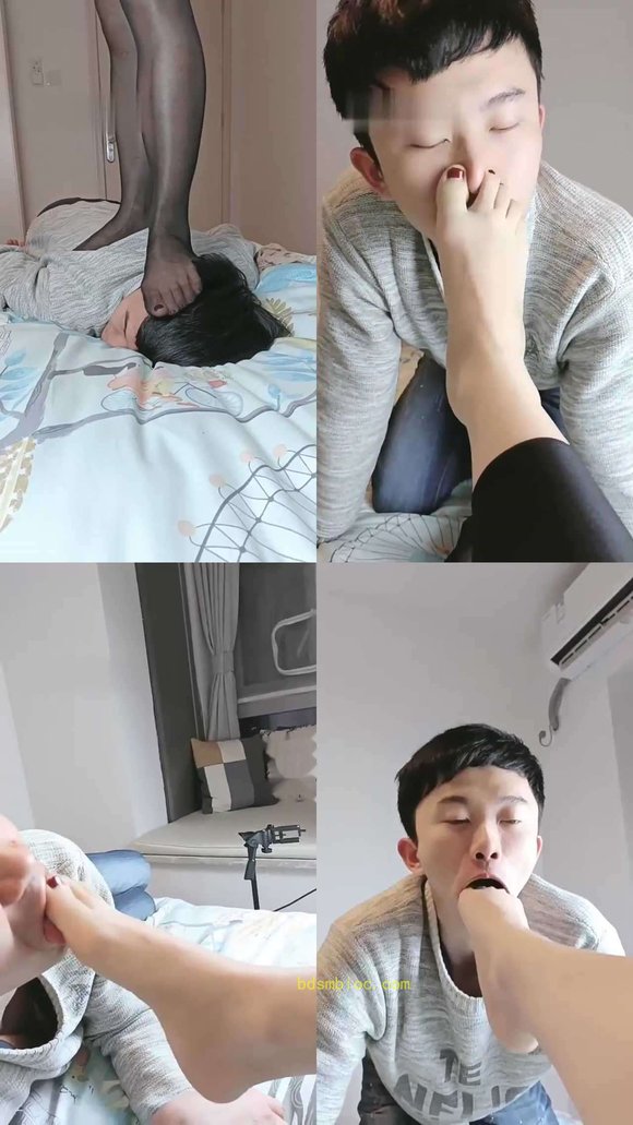 【飞扬女王】与脚底下的狗子互动