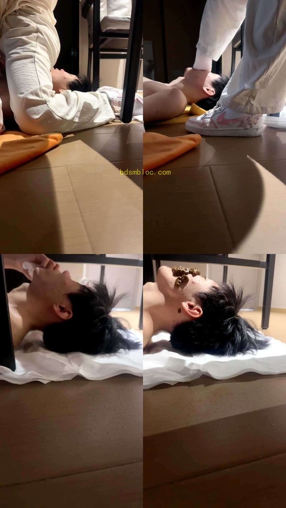 【西安小小主啊】强迫叛逆小学弟吃黄金
