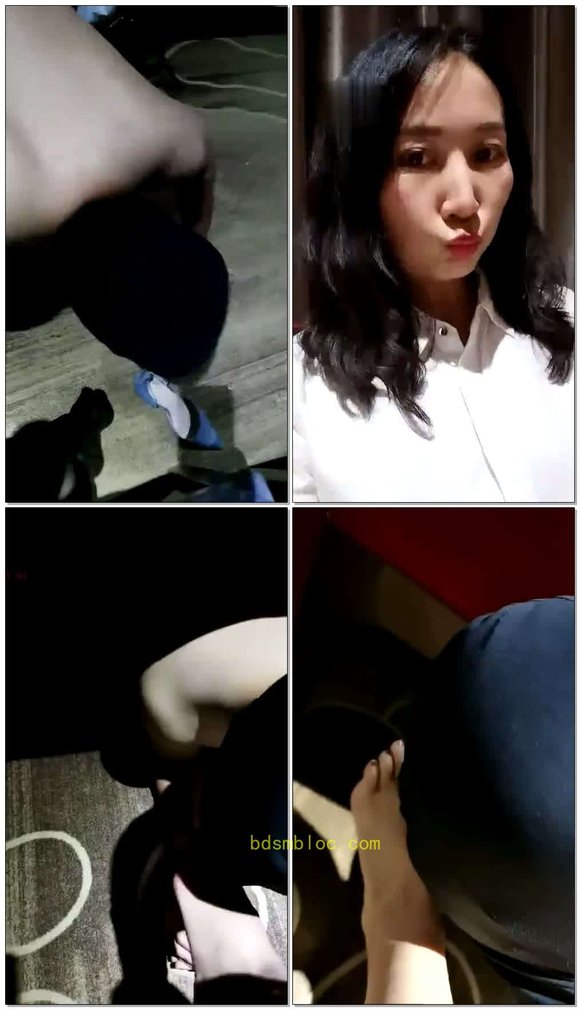 【琛儿女主】黑丝羞辱+杯装口水漱口水