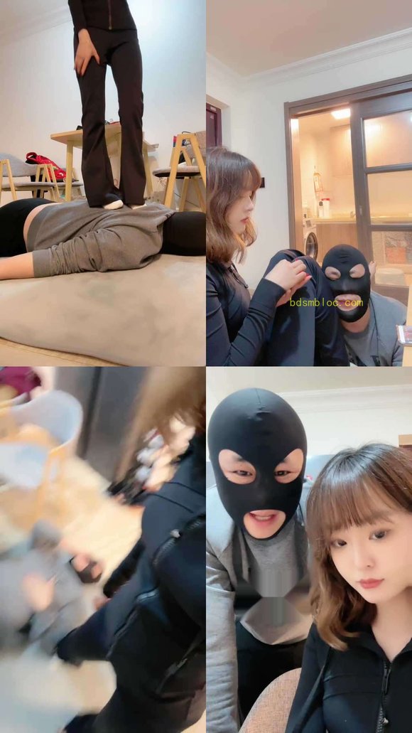 【Siu姐姐】运动后原味白袜脚踩踏