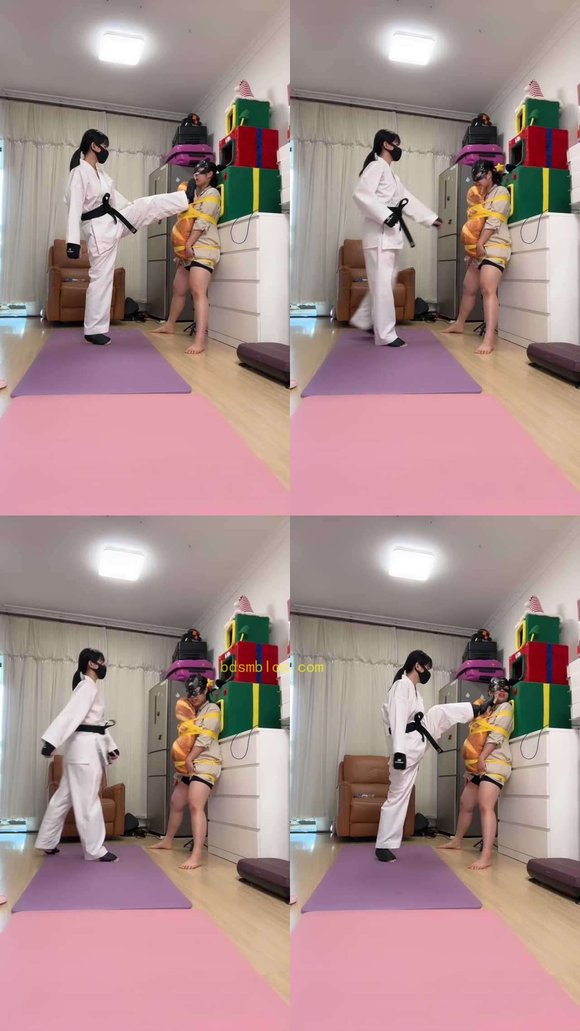 【暴力美学】跆拳道女神虐母畜/舔高跟【两部短片】