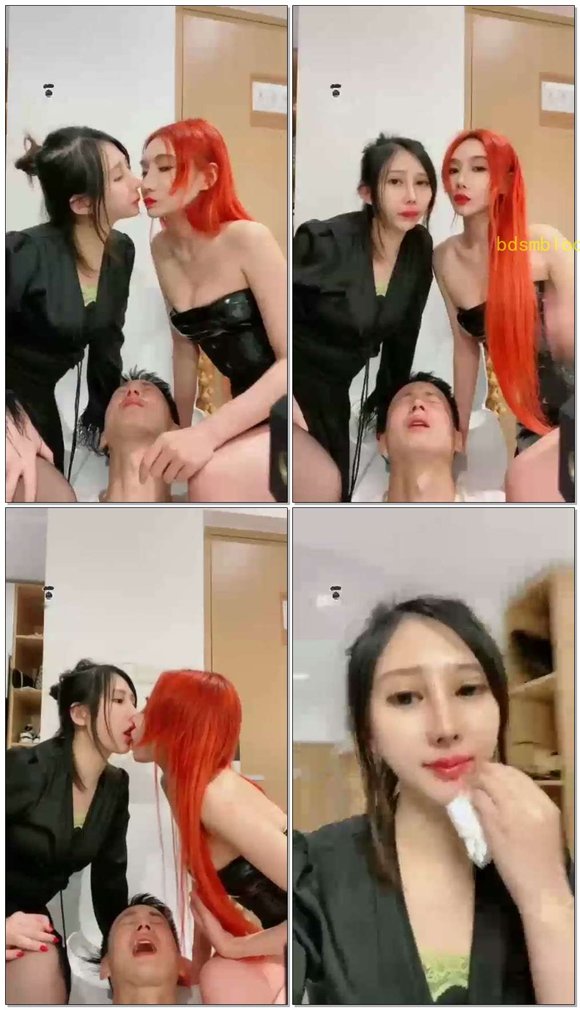 【芭比&amp;伊茜】拉拉舌吻口水爱的结晶