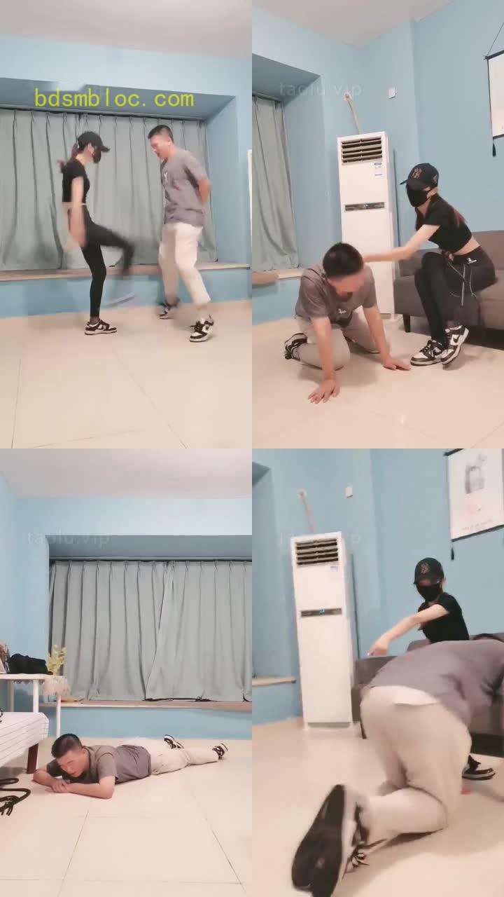 【美娜格格】暴揍踢裆